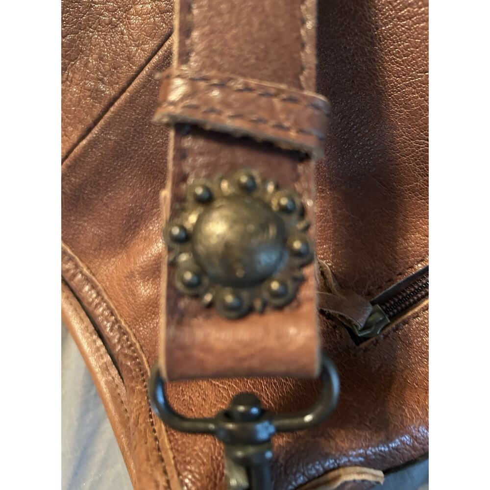 American Darling Calf’s Skin Leather Conceal Carry Crossbody Bag Large NWOT Read - Picture 6 of 9